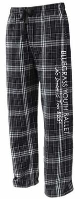 Youth OR Adult Bluegrass Youth Ballet Flannel Pants (BYB)