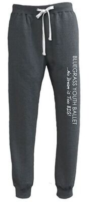 Youth OR Adult Bluegrass Youth Ballet Throwback Joggers (BYB)