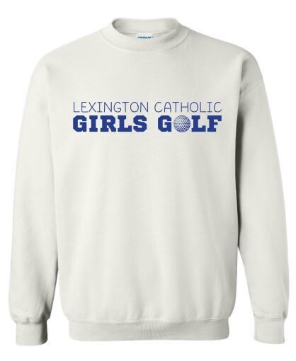 Lexington Catholic Girls Golf Crewneck Sweatshirt (LCGG)