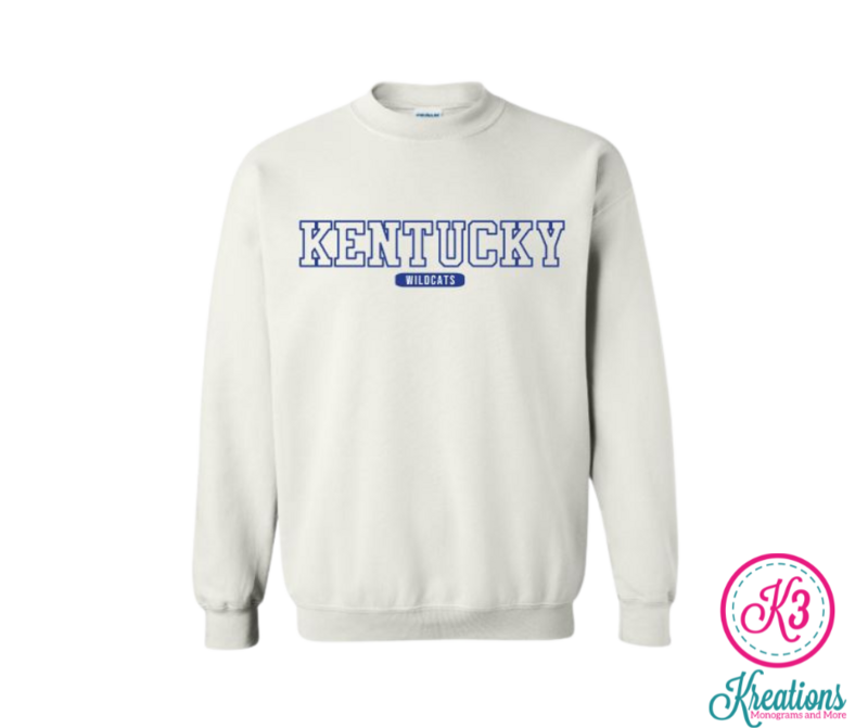 Adult Kentucky Wildcats Crewneck Sweatshirt