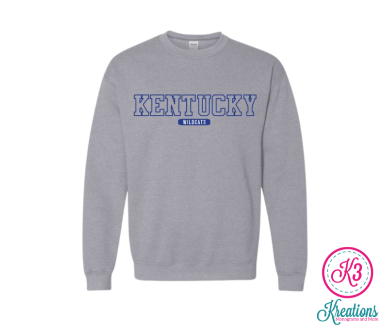 Adult Kentucky Wildcats Crewneck Sweatshirt