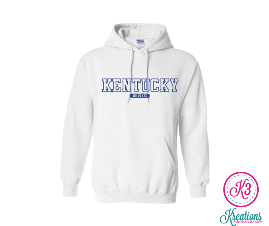 Adult Kentucky Wildcats Hooded Sweatshirt