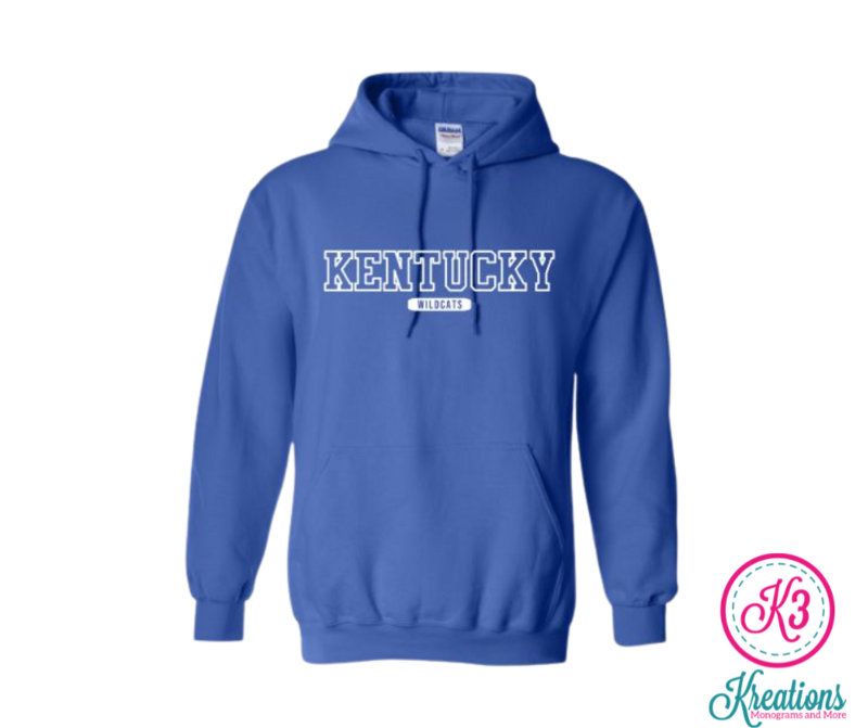 Adult Kentucky Wildcats Hooded Sweatshirt