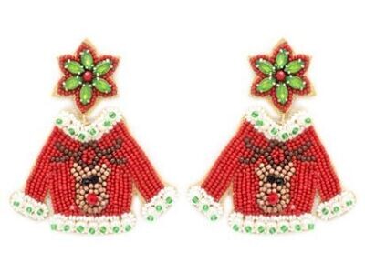 Rudolph Sweater Earrings