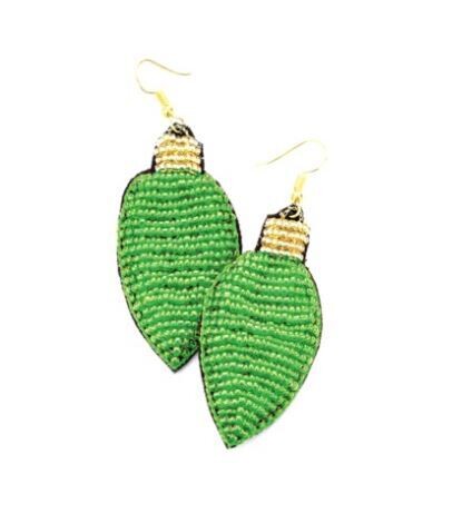 Green Merry & Bright Earrings