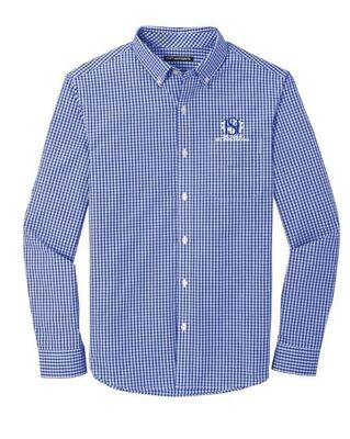 Port Authority ® Broadcloth Gingham Easy Care Shirt (SH)