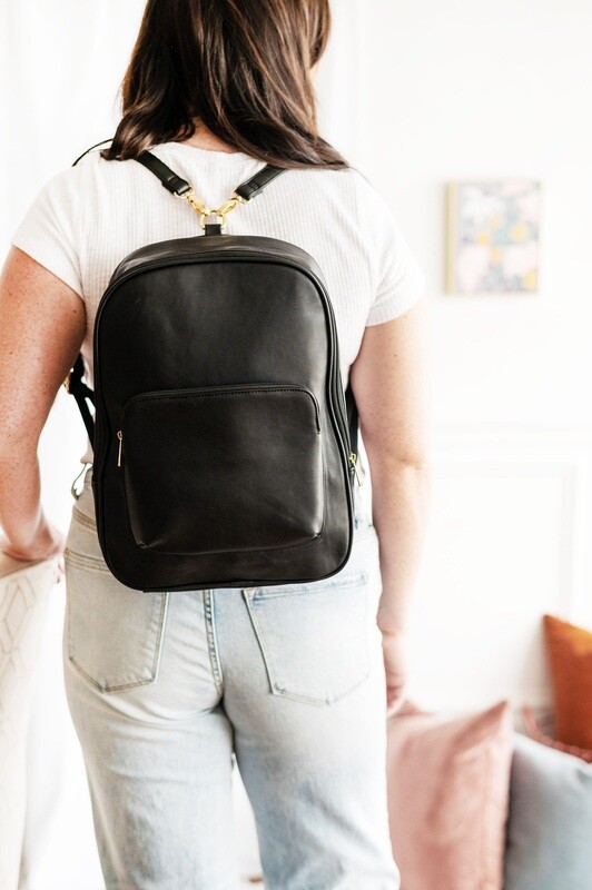 Black Waverly Backpack