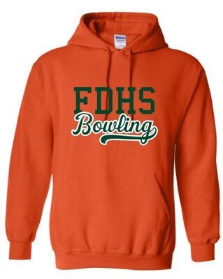 Adult FDHS Bowling Hooded Sweatshirt (FDB)