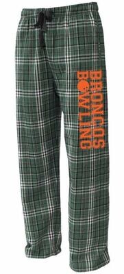 Adult Broncos Bowling Flannel Pants (FDB)