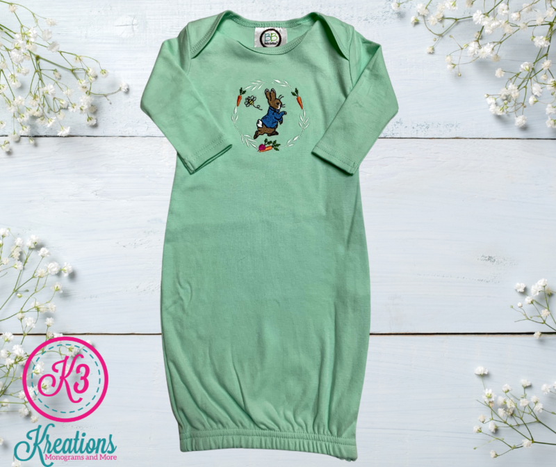 Light Green Peter Rabbit Gown