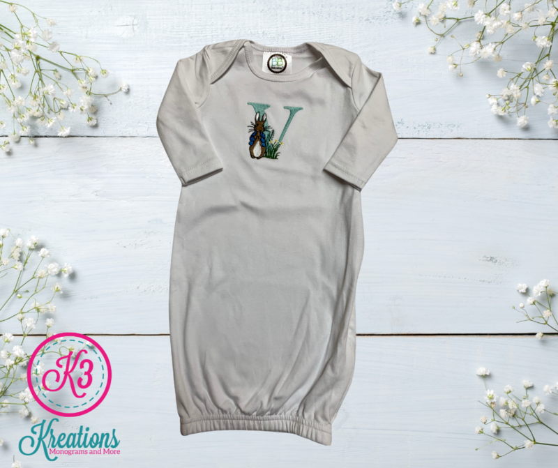 White Peter Rabbit Gown