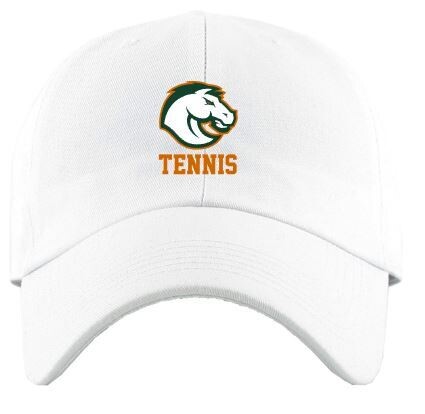 Bronco Tennis Distressed or Non-Distressed Hat (FDT)