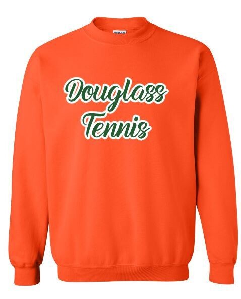 Adult Douglass Tennis Applique Sweatshirt (FDT)