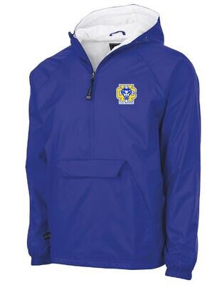 Adult HC Lacrosse 1/2 Zip Lined Rain Pullover (HCL)