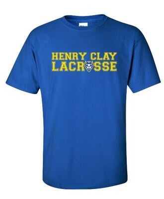 Adult Henry Clay Lacrosse Short OR Long Sleeve Tee (HCL)