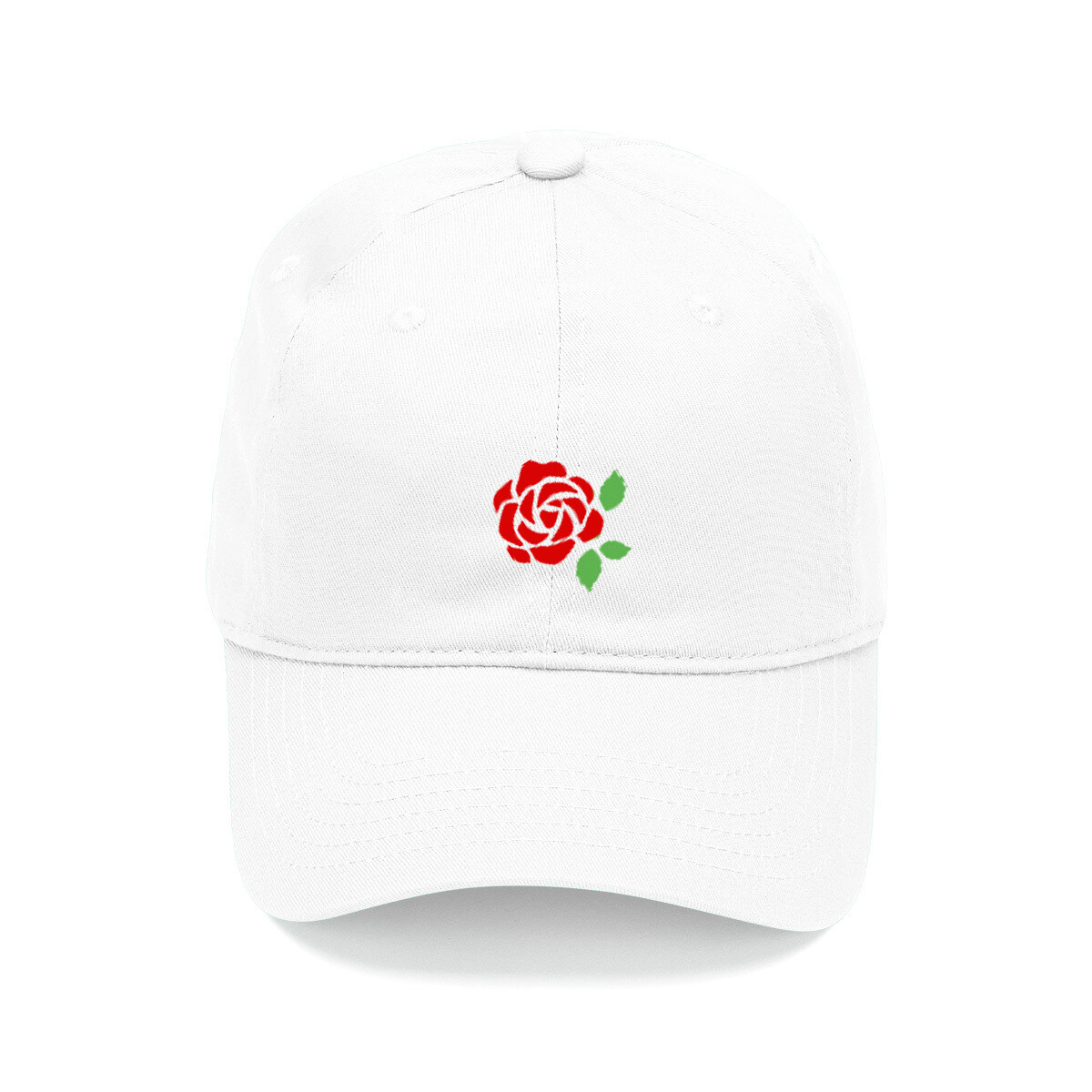 Rose White Cap