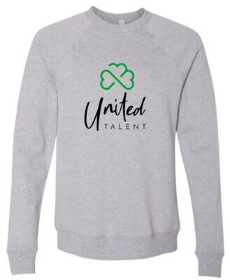 Adult United Talent Logo Bella + Canvas Sponge Fleece Crewneck Sweatshirt (PAC)