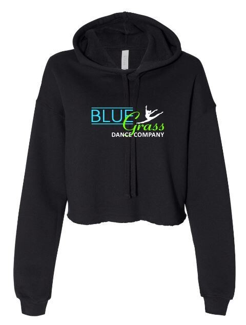 Ladies Bluegrass Dance Company Bella + Canvas Cropped Hoodie (BGD)