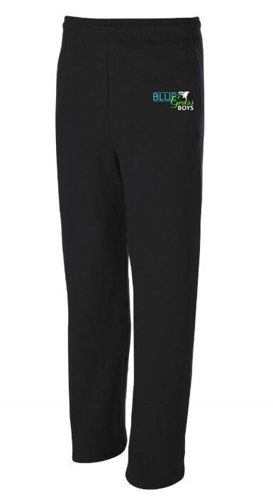 Adult Bluegrass Boys JERZEES NuBlend Open Bottom Sweatpants (BGD)