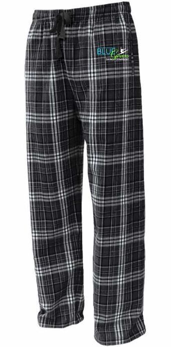 Youth OR Adult Bluegrass Dance Company Flannel Pants (BGD)