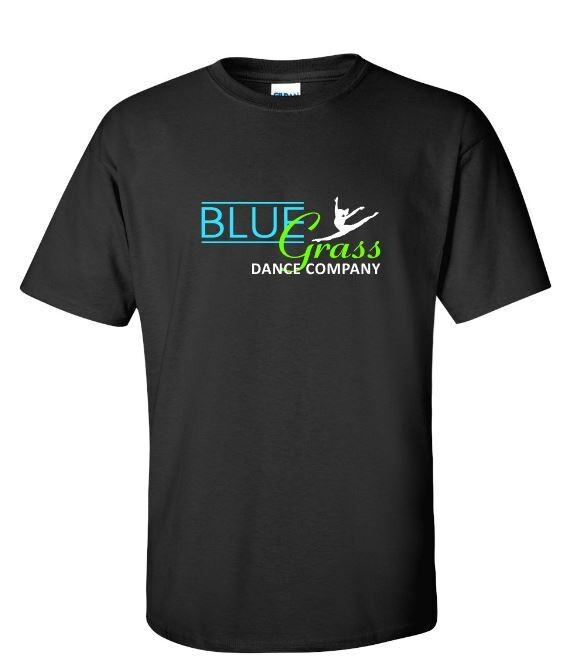 Youth or Adult Bluegrass Dance Company Short Sleeve Tee (BGD)