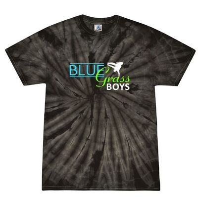 Youth or Adult Bluegrass Boys Tie-Dye Short Sleeve Tee (BGD)