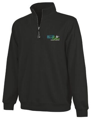 Adult Charles River 1/4 Zip Fleece Pullover with Embroidered Bluegrass Dance Company Logo (BGD)