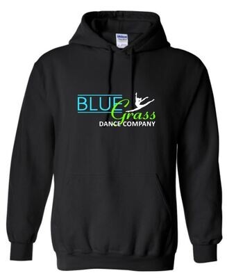 Youth or Adult Bluegrass Dance Company Hooded Sweatshirt (BGD)