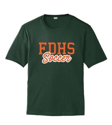 Youth or Adult Sport-Tek FDHS Soccer Dri Fit Short or Long Sleeve Tee (FDGS)