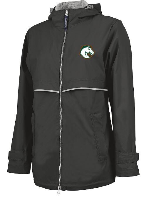 Ladies Charles River New Englander Rain Jacket with Choice of Logo (FDGS)