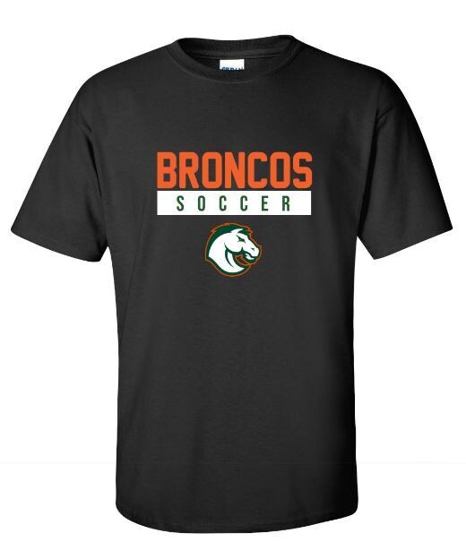 Youth Broncos Soccer with Bronco Short Sleeve Tee (FDGS)