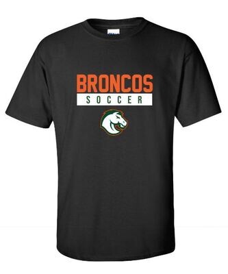 Youth Broncos Soccer with Bronco Short Sleeve Tee (FDGS)