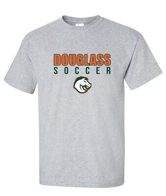Youth Douglass Soccer with Bronco Short Sleeve Tee (FDGS)
