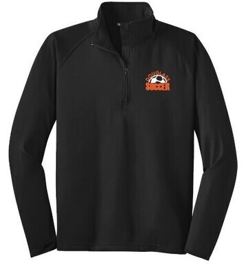 Adult Sport-Tek® Sport-Wick® Stretch 1/2-Zip Pullover with Choice of Logo (FDGS)
