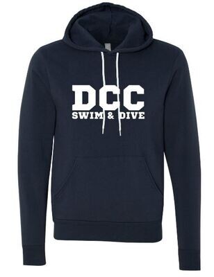 Adult Bella + Canvas DCC Swim & Dive Sponge Fleece Hooded Sweatshirt (DCC)