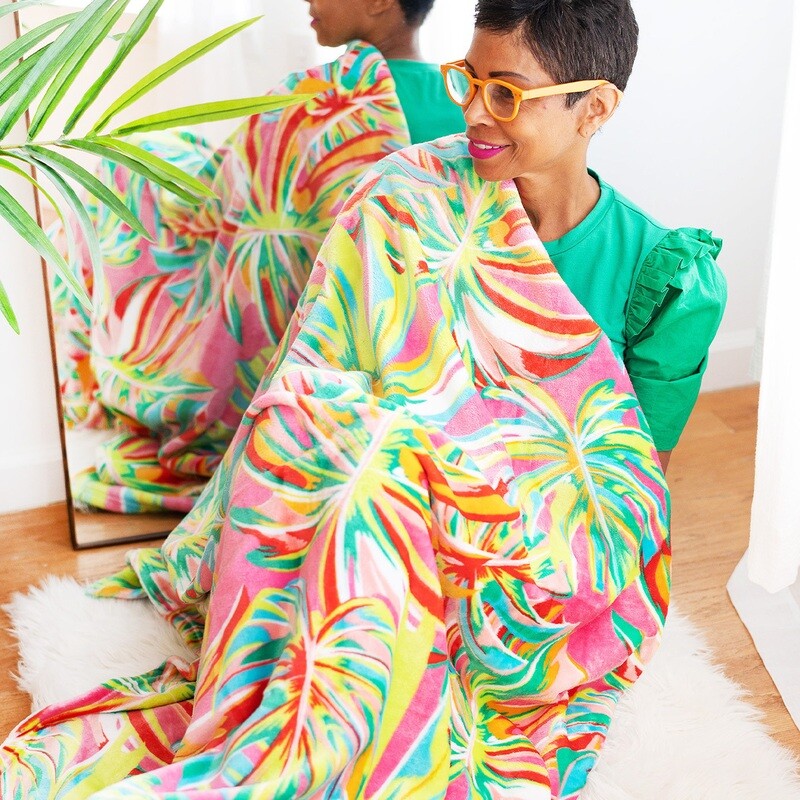 Let&#39;s Get Tropical Blanket