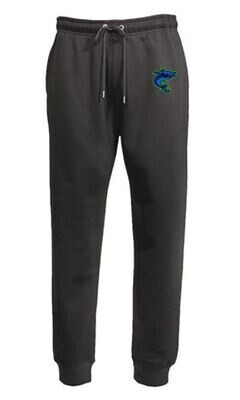 Youth or Adult Mascot Classic Black Joggers (WWR)