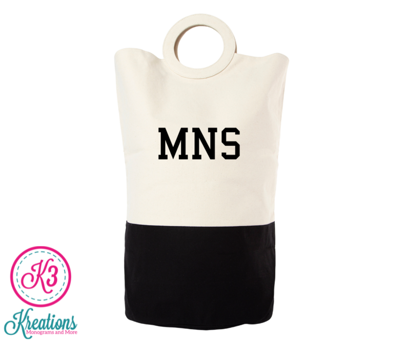 Black Laundry Hamper