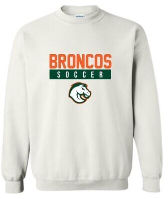 Youth or Adult Broncos Soccer with Bronco Sweatshirt (FDGS)