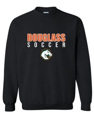 Youth or Adult Douglass Soccer with Bronco Sweatshirt (FDGS)