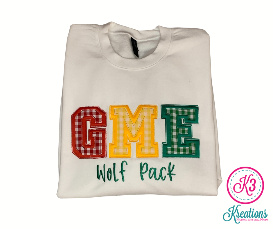 Adult GME Wolf Pack Crewneck Sweatshirt