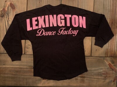 Ladies Lexington Dance Factory Pom Pom Long Sleeve Jersey T-Shirt (LDF)