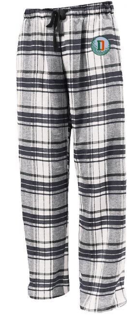Adult Flannel Pants with Choice of Douglass Logo (FDG)