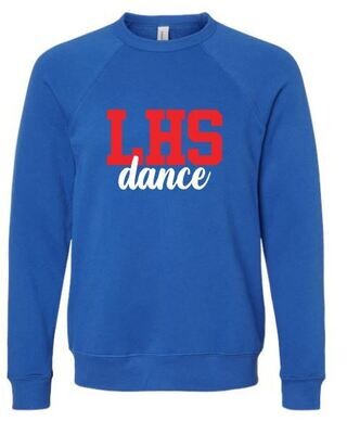 Adult LHS dance Sponge Fleece Crewneck Sweatshirt (LDT)