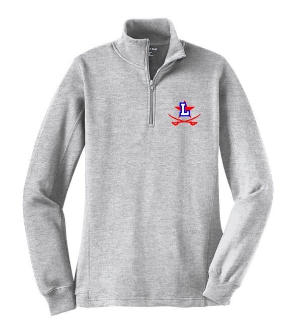 Unisex or Ladies Sport Tek 1/4 Zip Fleece Pullover with Embroidered Logo