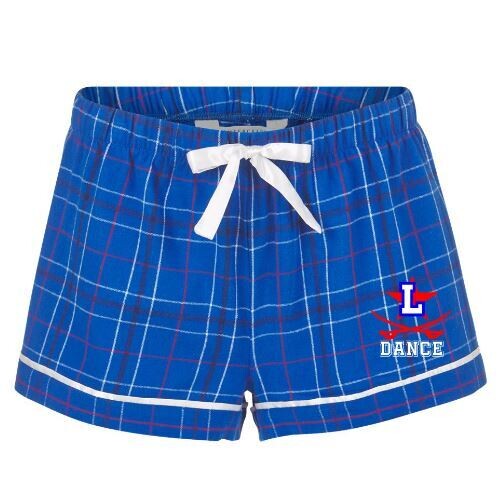 Ladies Flannel Shorts with Choice of Design 