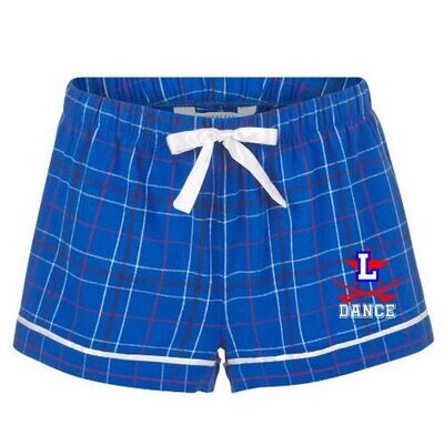 Ladies Flannel Shorts with Choice of Design (LDT)
