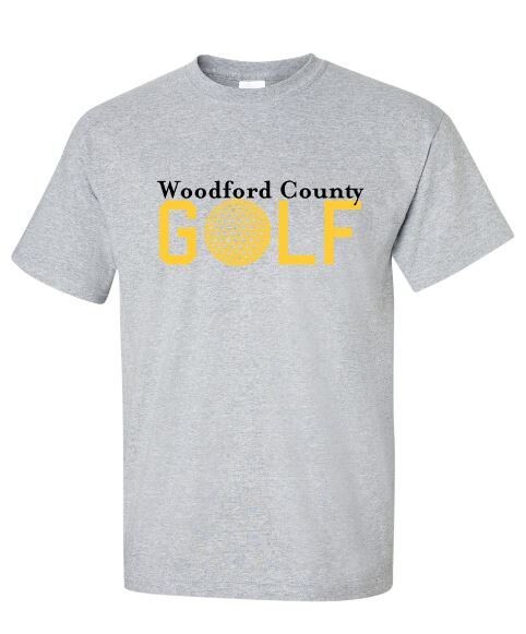 Youth or Adult Woodford County Golf Tee (WCG)
