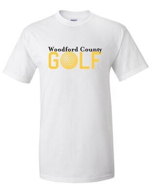 Youth or Adult Woodford County Golf Tee (WCG)