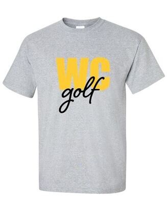 Youth or Adult Block WC golf Tee (WCG)